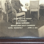 1932 British Open Champ Original Panoramic 'Welcome Home Champ Gene Sarazen' Photo