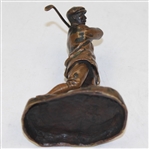 Seldom Seen Elkington & Co. Bronze Statuette of Harry Vardon - 5
