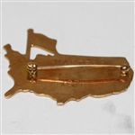 1971 Augusta National Member Gift - 14k Gold Masters Pin