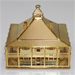 Masters Clubhouse Ornament and 2002 Masters Christmas Ornament