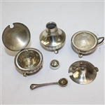 Four Piece Golf Themed Coffee Service Set with Tray