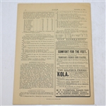 1890 Golf Weekly Record of Ye Royal and Auncient Game - September 19