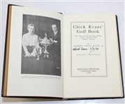 Chick Evans Signed Special Edition 'Chick Evans' Golf Book' JSA ALOA