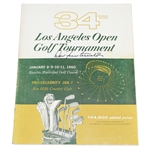 1960 Los Angeles Open Program Signed by Champ Dow Finsterwald JSA ALOA