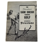 Sam Snead Signed 1966 Greenbriers Sam Snead Teaches Golf 24 Page Booklet JSA ALOA