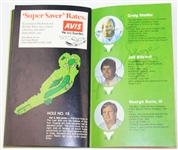 1980 Mony Tournament of Champs Program Signed by 27 with Seve, Floyd, etc JSA ALOA