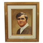 Gay Brewer Original Oil Painting Hung at Green Jacket Restaurant In Augusta