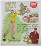 Fred Haas Jr. Signed Cut with 1945 Memphis Invitational Program JSA ALOA