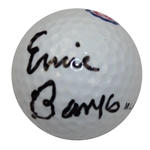 Hall of Fame Ernie Banks Signed Chicago Cubs Logo Golf Ball JSA ALOA