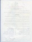 1959 Augusta National February Press Release of Cliff Roberts -Announces Jack Nicklaus' 1st Invite To Play & Palmer Permanent Spot 