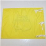 Danny Willett Signed 2016 Masters Embroidered Flag JSA ALOA