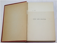 1900 'The Book of Golf and Golfers' Book by Horace G. Hutchinson & Others