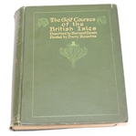 1910 'The Golf Courses of the British Isles' Book by Bernard Darwin