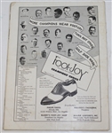 1948 US Open Lot - Program, Hogan with Trophy Photo, Course During Play Photo, and Bag Tag