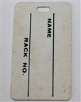 Johnny Farrell Signed Index, 1939 US Open Photo, & Baltusrol Bag Tag with Farrell as Head Pro