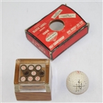 1966 Carling World Championship Lot: Program, Press Kit, Tee Set, Golf Ball, and other