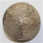1890's The Eureka 27 1/2 Gutty Golf Ball
