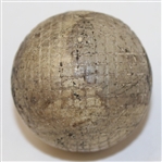 1890's The Eureka 27 1/2 Gutty Golf Ball