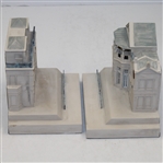 Royal & Ancient Clubhouse Bookends - Unused and in Original Box