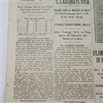 1930 NY Times Sports Section - Horton Smith Defeats Bobby Jones - Grand Slam Year!