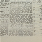 1930 NY Times Sports Section - Horton Smith Defeats Bobby Jones - Grand Slam Year!