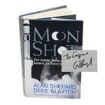 Alan Shepard Signed Moon Shot: Inside Story of Americas Race to the Moon Book JSA ALOA