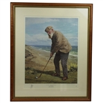 Old Tom Morris Painting- Limited Number 173/350- Framed