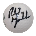 Phil Mickelson Signed The Memorial Logo Soft "Squeeze" Golf Ball PSA/DNA #AB10030
