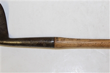 Oxford Special Smooth Face Rut Niblick with H.G.G. Initials on Head - Roth Collection