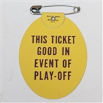 1965 Masters Tournament Badge #2703 - Nicklaus Win