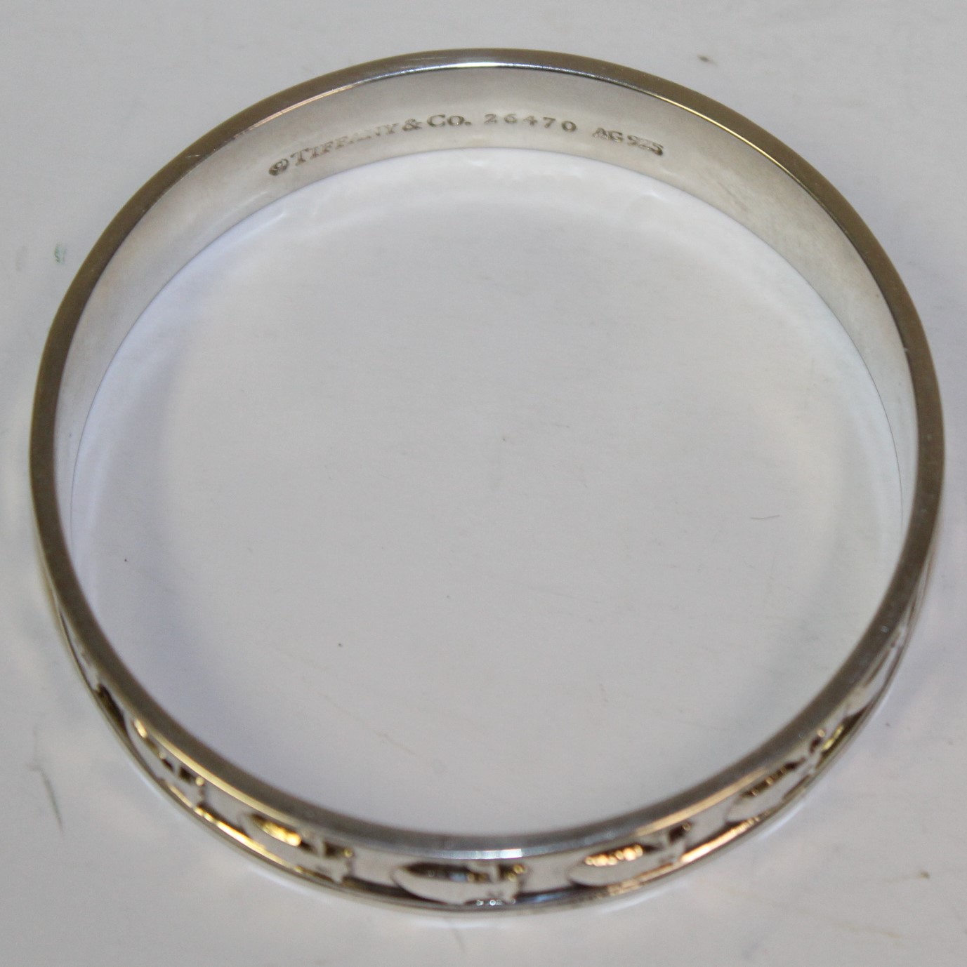 Lot Detail - Tiffany & Co. Sterling Silver Augusta National Bracelet ...