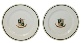 Pair of Atlanta Athletic Club Plates- Roth Collection