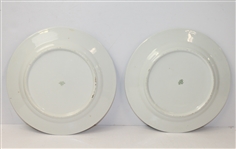 Pair of Atlanta Athletic Club Plates- Roth Collection