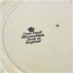 Four Golf Themed Crown Ducal Florentine Plates - Roth Collection