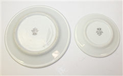 Pair of 1930 Golf Themed Plates- Arthur Schiller and Son - Roth Collection