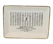 1960 Chick Evans Jr Testimonial Dinner Ash Tray - Roth Collection