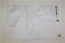Undated Presidents Cup Embroidered White Flag Signed by International Team JSA ALOA