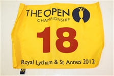 2007, 2008, & 2012(x2) Open Championship Flags