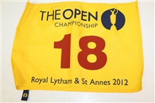 2007, 2008, & 2012(x2) Open Championship Flags