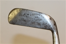 Robert Forgan & Son Scotia 100 Putter with Round to Square Wood Transitional Grip - Roth Collection
