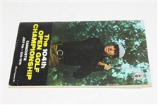 1975 Open Championship at Carnoustie Program with Two Draw Sheets - Tom Watson Winner - Roth Collection