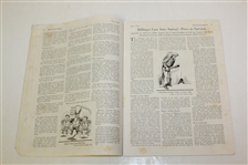 1934 'The Literary Digest' Walker Cup St. Andrews In Scotland Magazine - May 5th - Roth Collection