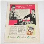 1934 'The Literary Digest' Walker Cup St. Andrews In Scotland Magazine - May 5th - Roth Collection