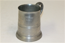1897 Somerset Golf Club Pewter Tankard - Arthur Platt Howard - July - Roth Collection