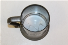 1900 Bristol Golf Club Mixed Handicap Foursome Pewter Tankard - July 14th - Roth Collection
