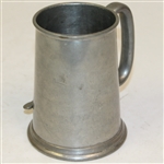 Undated Gentry Pewter Crossed Club with Golf Ball Marked Tankard - Roth Collection
