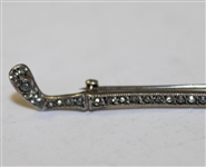 Sterling Silver Golf Club Themed Pin - Roth Collection