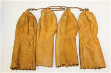 Vintage 1, 2, 3, & 4-Wood Tan Head Covers