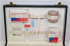 1975 Masters Tournament First Aid Kit with Compliments Card 