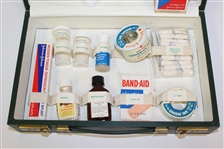 1975 Masters Tournament First Aid Kit with Compliments Card 